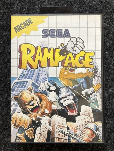 Sega master system rampage - master,