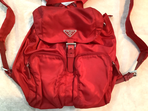 Zaino prada tessuto - zaino,