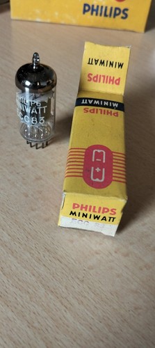 Philips miniwatt ecc83 nos - miniwatt,