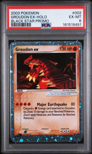 Groudon holo 002 black - holo, #002