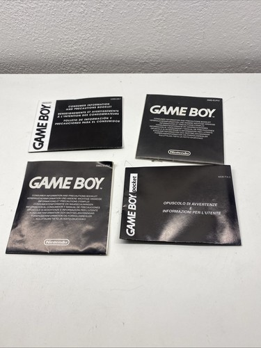 Lotto manuali gameboy classic - lotto,