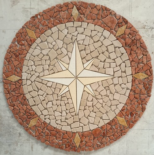 Antica roma rosone - rosone, mosaico