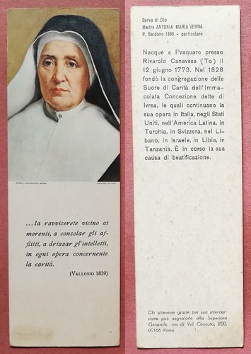 Santino holy card - holy, segnalibro