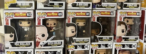 Lotto funko pop pulp - lotto,