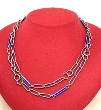 COLLANA ARGENTO ANNI 70 TIPO