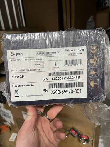 Polycom poly studio x50 - polycom, hp