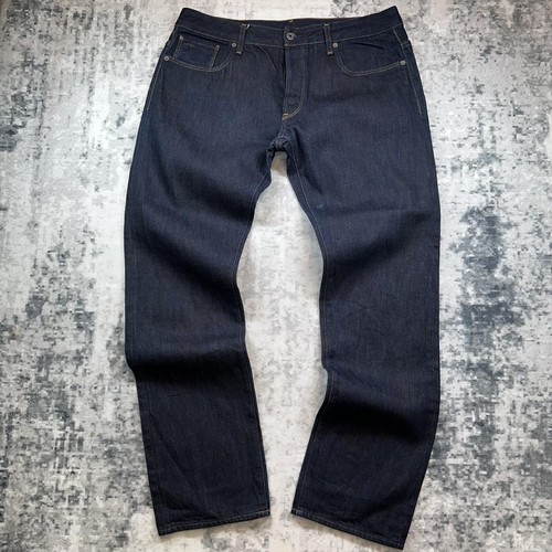 Jeans star raw 3301 indaco - jeans, g-star