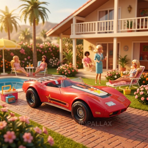 Barbie 9831 star vette - 9831, star-vette