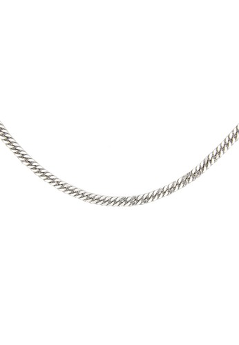 Collana uomo cubana - in, acciaio