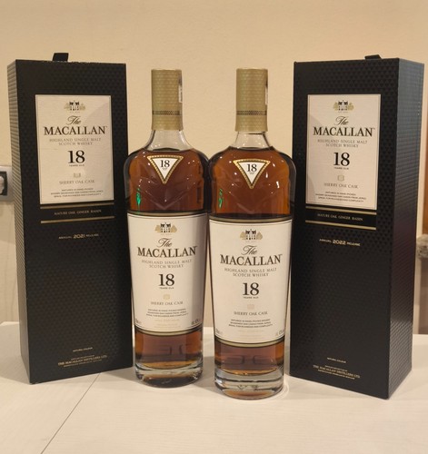 Macallan sherry oak 2021 - 18,