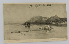 dh138 cartolina cpa corfou