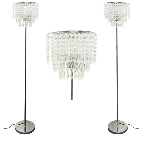 Set lampade terra cromate - terra,