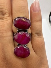 Anello gotico vintage fatto a