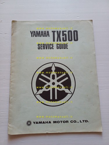 Yamaha 500 1973 service - 1973,