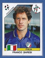 FIGURINA CALCIATORI PANINI ITALIA 90 - RECUPERO - N.43 BARESI - ITALIA