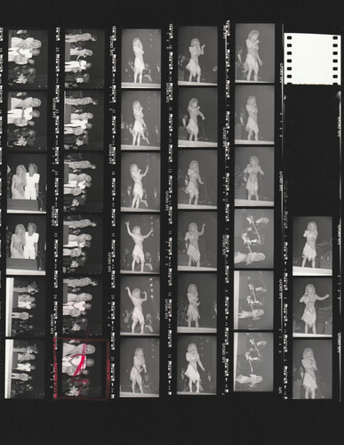 Foglio fotografico contatto - , e