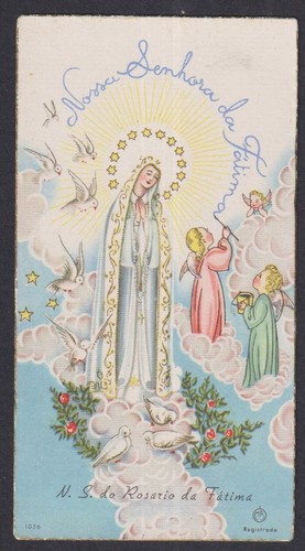 Santino antico madonna - santino,