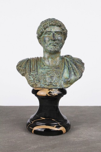 Statua busto romano adriano - statua,