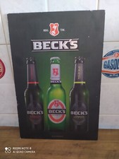 Targa Birra Beck's Bar Pub