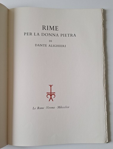 Rime per donna - pietra, di