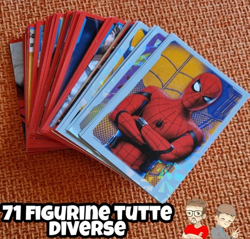Lotto figurine spiderman - 71,