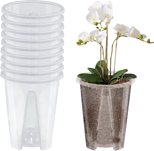 Piezas vasi per orchidee - 10,