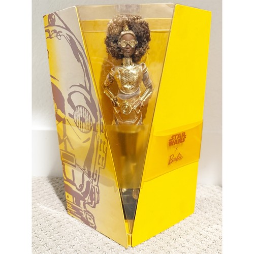 Star wars 3po barbie gold - c-3po, x