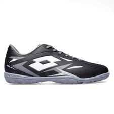 Scarpe calcetto LOTTO SOLISTA 700 IV TF 9GK BIMBO erba terra tacchetti NERO mizu