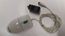Mouse (restaurato) PS2 con adattatore (nuovo) per Amiga (PS2 Amiga Mouse)