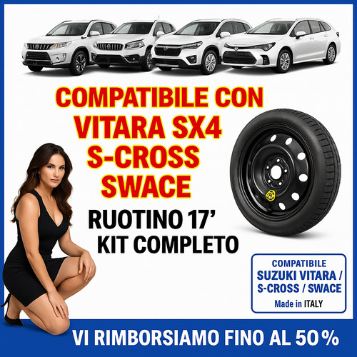 Ruotino scorta per suzuki - di,