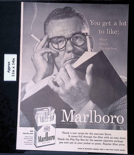 1956 marlboro sigarette uomo - 1956,