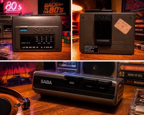 Walkman vintage saba joggy - vintage,