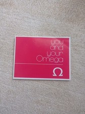 Libretto/istruzioni Omega "Tu e il tuo" vintage 1978 da collezione 
