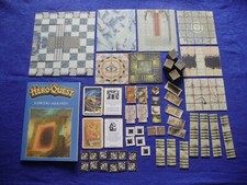HEROQUEST espansione "L'OSCURA ALLEANZA" LIBRETTO+TILES+CARTE ottima nuova !!!
