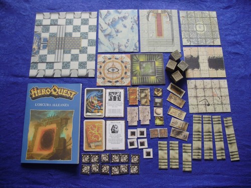 Heroquest espansione oscura - espansione, "l'oscura
