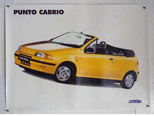 Fiat punto cabrio manifesto - cabrio,
