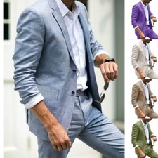 Abito uomo estivo misto lino