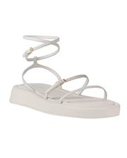 Sportmax By Max Mara? Sandali In Pelle Bianchi  Listini Leather Sandals Eu39,,5