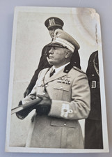 FOTO/CARTOLINA MUSSOLINI IN
