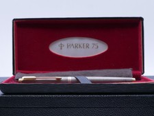 Penna stilografica Parker 75 argento 925 Ciselè full set