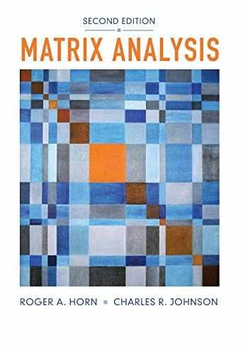 Matrix analysis paperback - matrix,