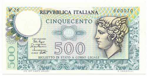500 lire biglietto stato - biglietto,