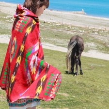 Cardigan maglione donna etnico