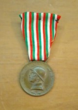 MEDAGLIE DI GUERRA ORIGINALE CONIATA IN BRONZO, 1915/18