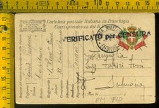 Prima Guerra Franchigia Posta