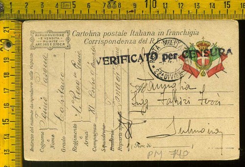 Prima guerra franchigia posta - prima,