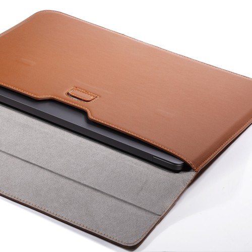 Custodia pelle per laptop - in,