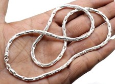 Collana catena adorabile bellissima gioielli fatti a mano in argento sterling 925 per regalo