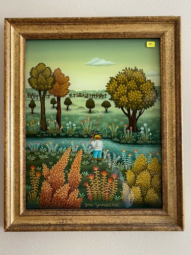 Generalic josip pescatore - generalic,, "pescatore