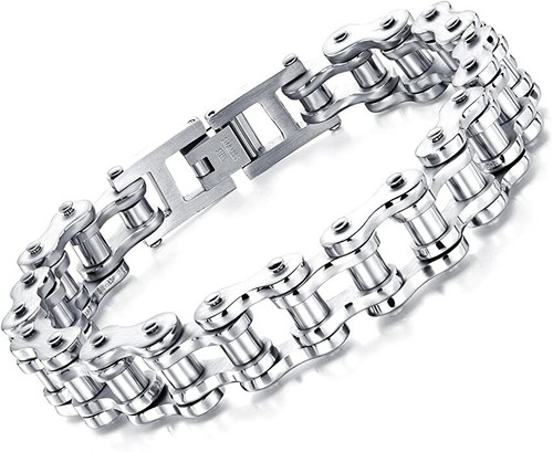 Bracciale uomo acciaio - bracciale,